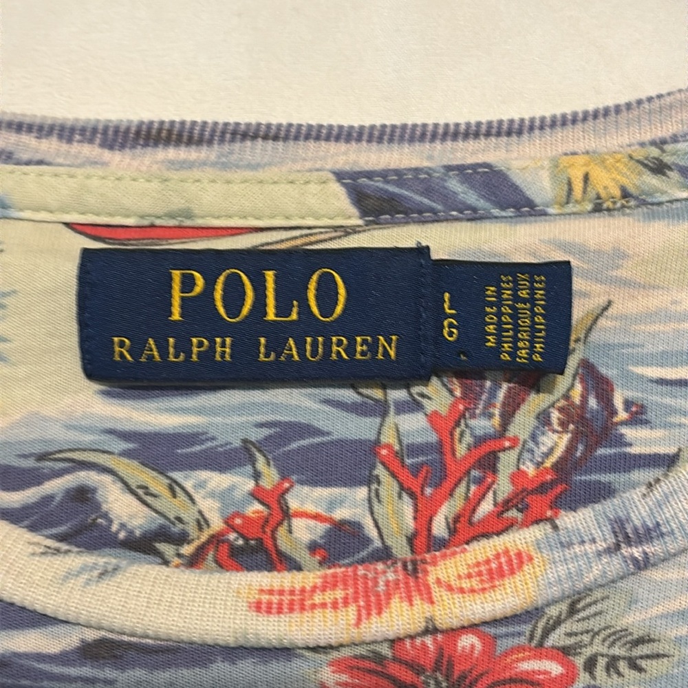 Men’s Polo Ralph Lauren Hawaiian Hula Girl T Shirt - Picture 2 of 6